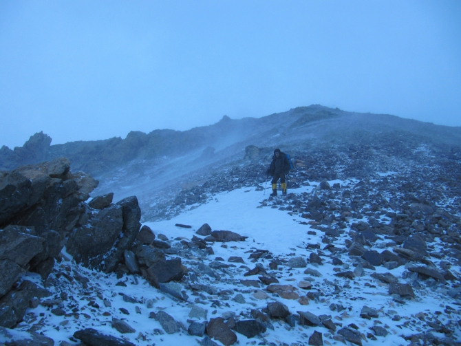 Пик Ленина зимой 2016 (Альпинизм)