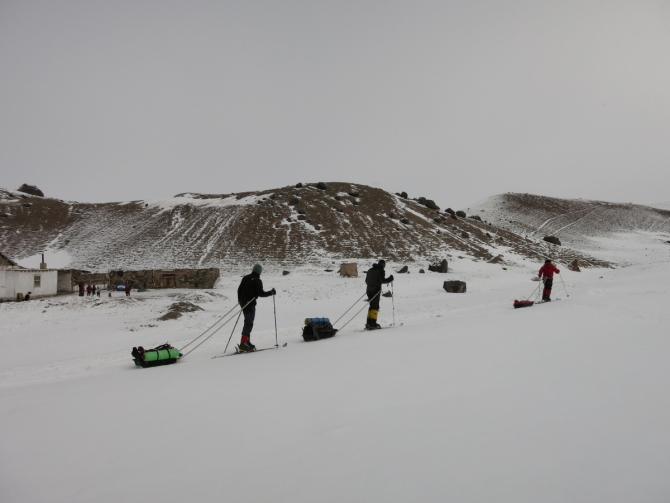 Пик Ленина зимой 2016 (Альпинизм)