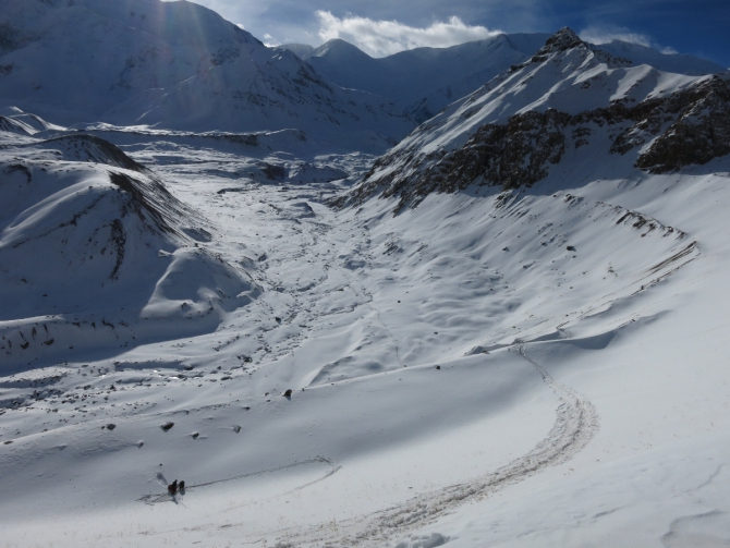 Пик Ленина зимой 2016 (Альпинизм)