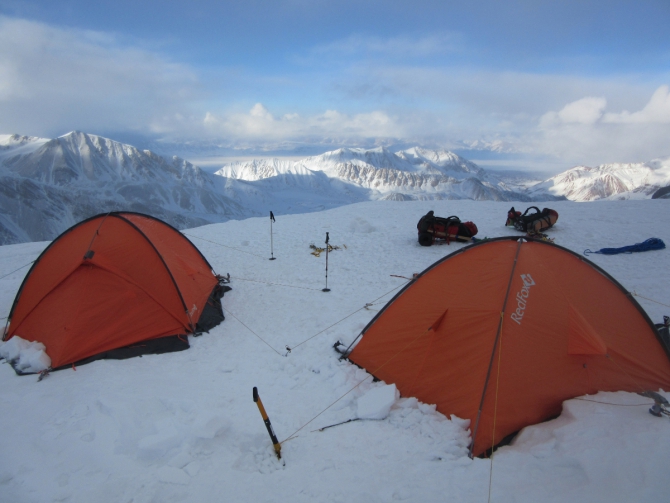 Пик Ленина зимой 2016 (Альпинизм)