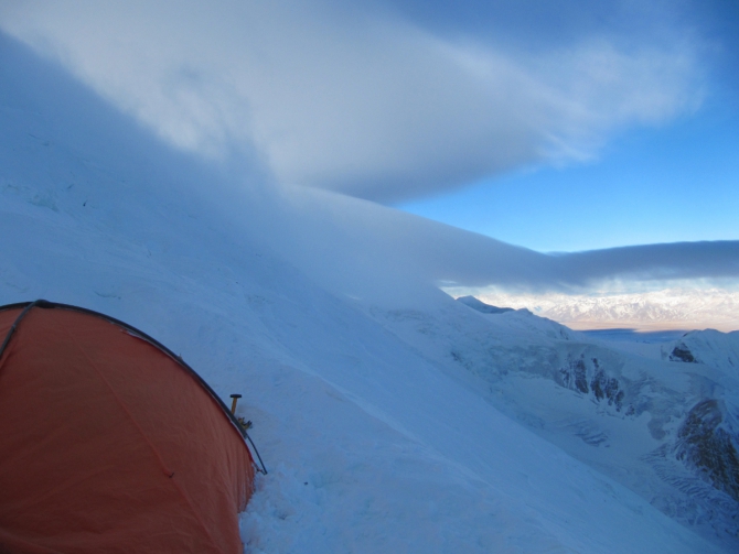 Пик Ленина зимой 2016 (Альпинизм)