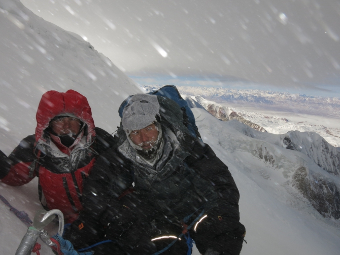 Пик Ленина зимой 2016 (Альпинизм)