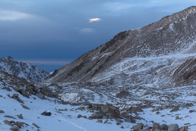 Зимний пик Ленина. Фоторассказ. (Альпинизм, турклуб маи, кичик-алай, заалайский хребет, памир)