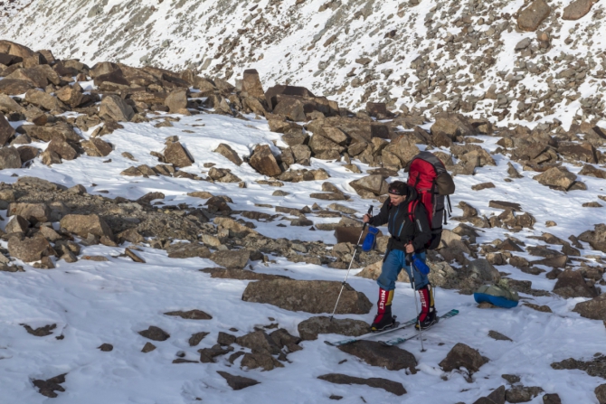 Зимний пик Ленина. Фоторассказ. (Альпинизм, турклуб маи, кичик-алай, заалайский хребет, памир)