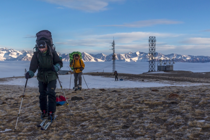 Зимний пик Ленина. Фоторассказ. (Альпинизм, турклуб маи, кичик-алай, заалайский хребет, памир)