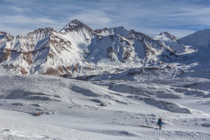 Зимний пик Ленина. Фоторассказ. (Альпинизм, турклуб маи, кичик-алай, заалайский хребет, памир)