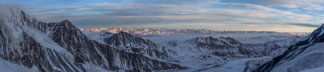 Зимний пик Ленина. Фоторассказ. (Альпинизм, турклуб маи, кичик-алай, заалайский хребет, памир)