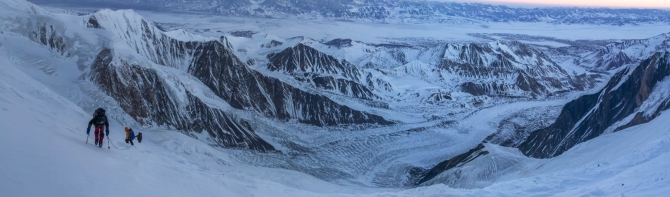 Зимний пик Ленина. Фоторассказ. (Альпинизм, турклуб маи, кичик-алай, заалайский хребет, памир)