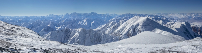 Зимний пик Ленина. Фоторассказ. (Альпинизм, турклуб маи, кичик-алай, заалайский хребет, памир)