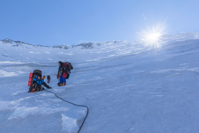 Зимний пик Ленина. Фоторассказ. (Альпинизм, турклуб маи, кичик-алай, заалайский хребет, памир)