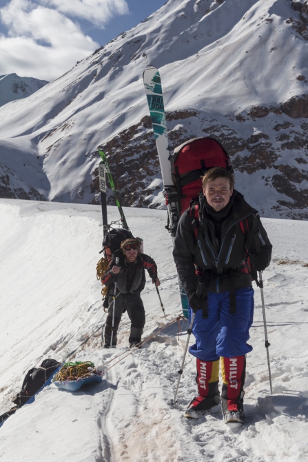 Зимний пик Ленина. Фоторассказ. (Альпинизм, турклуб маи, кичик-алай, заалайский хребет, памир)