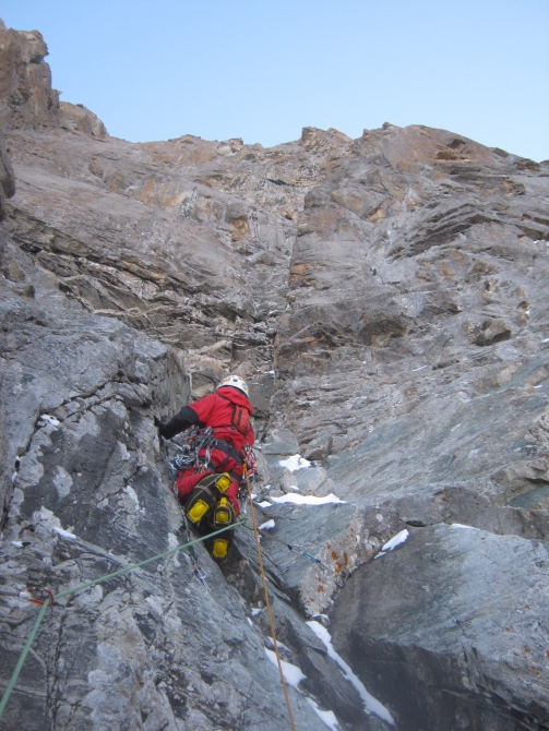 Новый маршрут на пик Свободной Кореи - "Красноярский" (Альпинизм)