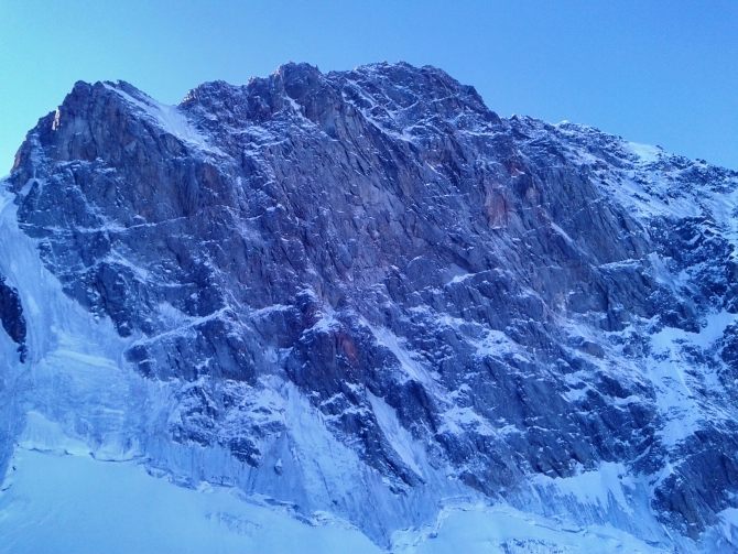 Новый маршрут на пик Свободной Кореи - "Красноярский" (Альпинизм)