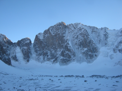 Новый маршрут на пик Свободной Кореи - "Красноярский" (Альпинизм)