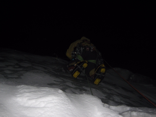 Новый маршрут на пик Свободной Кореи - "Красноярский" (Альпинизм)