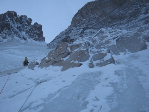 Новый маршрут на пик Свободной Кореи - "Красноярский" (Альпинизм)