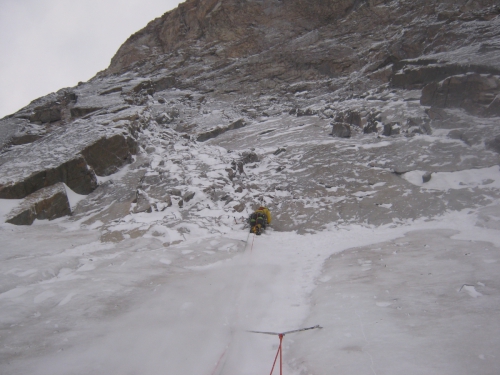 Новый маршрут на пик Свободной Кореи - "Красноярский" (Альпинизм)