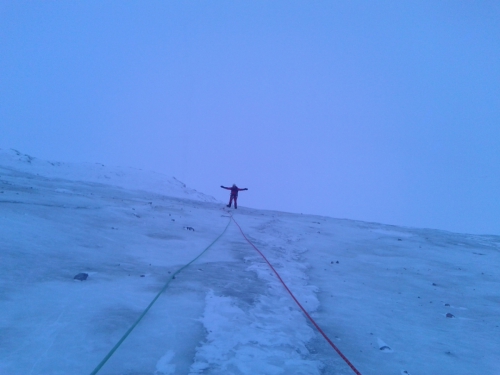 Новый маршрут на пик Свободной Кореи - "Красноярский" (Альпинизм)