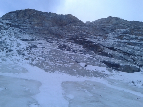 Новый маршрут на пик Свободной Кореи - "Красноярский" (Альпинизм)