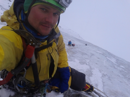 Новый маршрут на пик Свободной Кореи - "Красноярский" (Альпинизм)