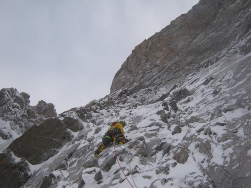 Новый маршрут на пик Свободной Кореи - "Красноярский" (Альпинизм)