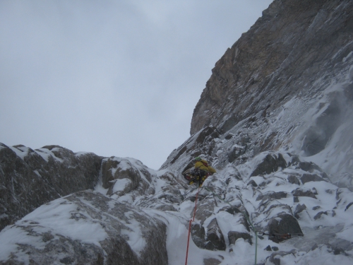 Новый маршрут на пик Свободной Кореи - "Красноярский" (Альпинизм)