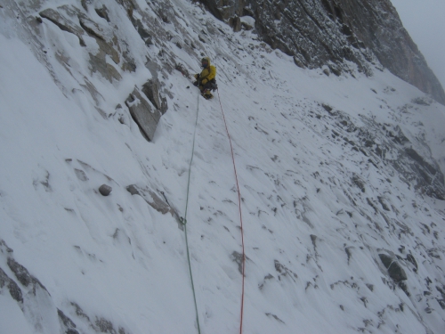 Новый маршрут на пик Свободной Кореи - "Красноярский" (Альпинизм)