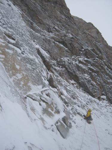 Новый маршрут на пик Свободной Кореи - "Красноярский" (Альпинизм)