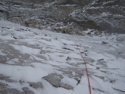 Новый маршрут на пик Свободной Кореи - "Красноярский" (Альпинизм)