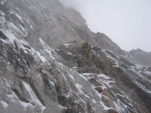 Новый маршрут на пик Свободной Кореи - "Красноярский" (Альпинизм)