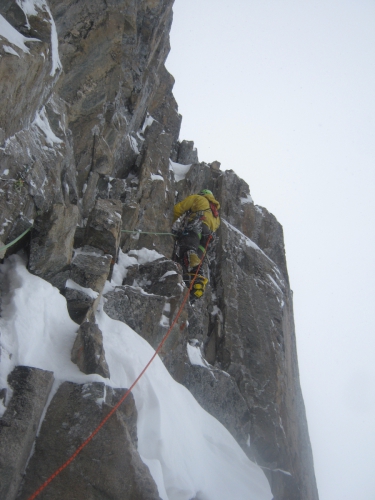 Новый маршрут на пик Свободной Кореи - "Красноярский" (Альпинизм)