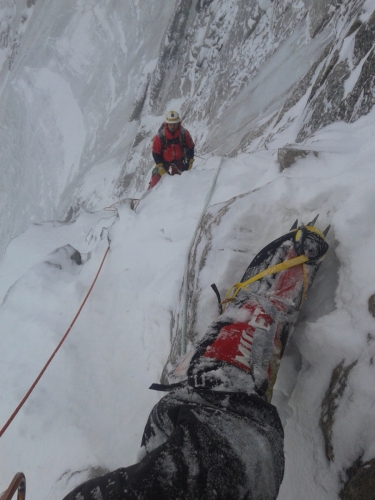 Новый маршрут на пик Свободной Кореи - "Красноярский" (Альпинизм)