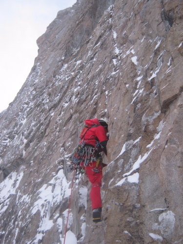 Новый маршрут на пик Свободной Кореи - "Красноярский" (Альпинизм)