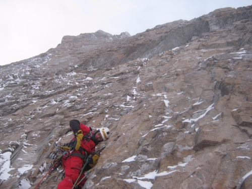Новый маршрут на пик Свободной Кореи - "Красноярский" (Альпинизм)