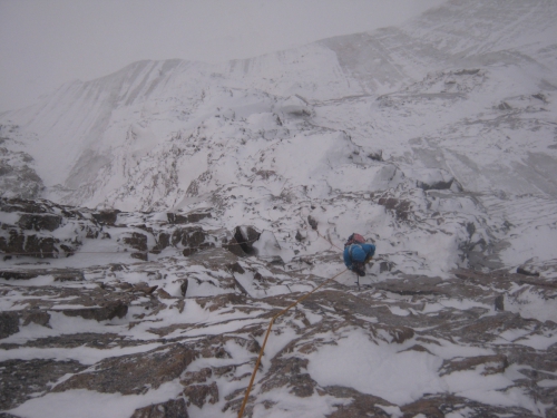 Новый маршрут на пик Свободной Кореи - "Красноярский" (Альпинизм)