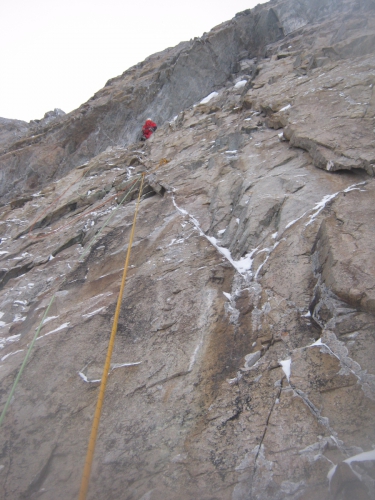 Новый маршрут на пик Свободной Кореи - "Красноярский" (Альпинизм)