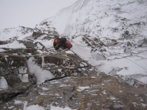 Новый маршрут на пик Свободной Кореи - "Красноярский" (Альпинизм)
