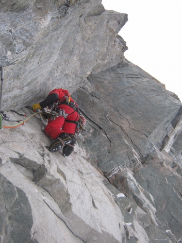Новый маршрут на пик Свободной Кореи - "Красноярский" (Альпинизм)