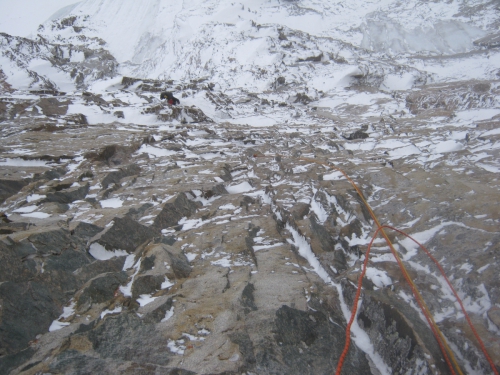 Новый маршрут на пик Свободной Кореи - "Красноярский" (Альпинизм)