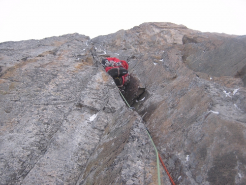 Новый маршрут на пик Свободной Кореи - "Красноярский" (Альпинизм)