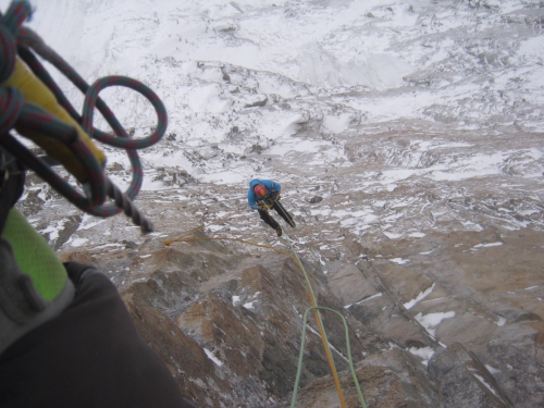 Новый маршрут на пик Свободной Кореи - "Красноярский" (Альпинизм)