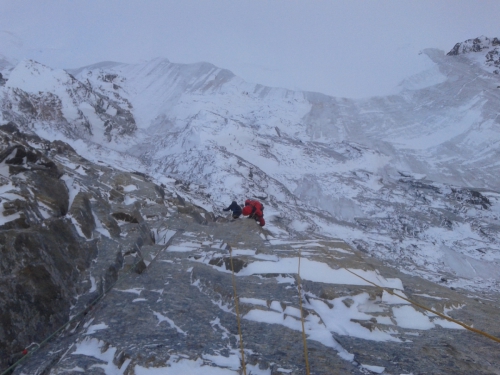 Новый маршрут на пик Свободной Кореи - "Красноярский" (Альпинизм)