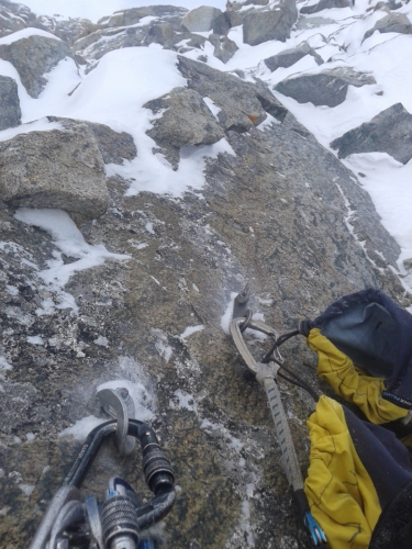 Новый маршрут на пик Свободной Кореи - "Красноярский" (Альпинизм)