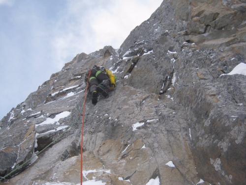 Новый маршрут на пик Свободной Кореи - "Красноярский" (Альпинизм)