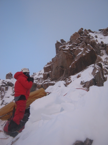Новый маршрут на пик Свободной Кореи - "Красноярский" (Альпинизм)
