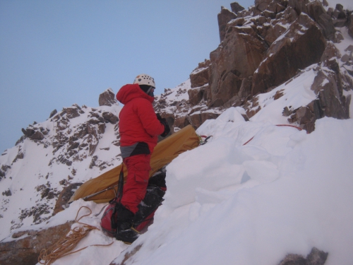 Новый маршрут на пик Свободной Кореи - "Красноярский" (Альпинизм)