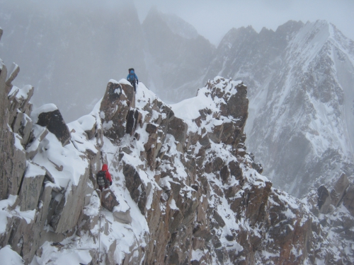 Новый маршрут на пик Свободной Кореи - "Красноярский" (Альпинизм)