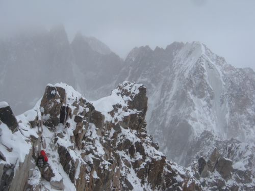 Новый маршрут на пик Свободной Кореи - "Красноярский" (Альпинизм)