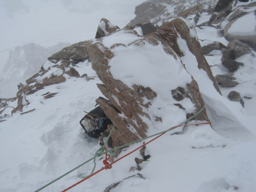 Новый маршрут на пик Свободной Кореи - "Красноярский" (Альпинизм)