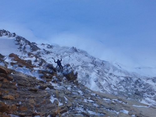 Новый маршрут на пик Свободной Кореи - "Красноярский" (Альпинизм)